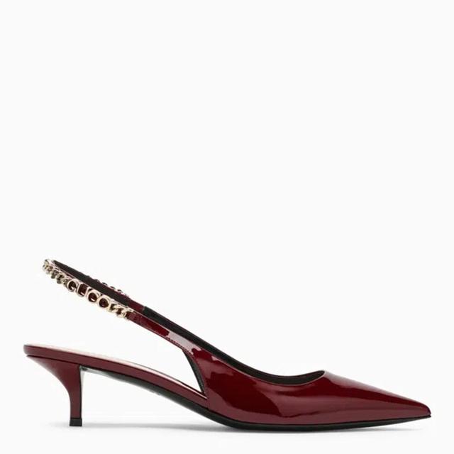 Signoria Slingback Pump In Red Product Image