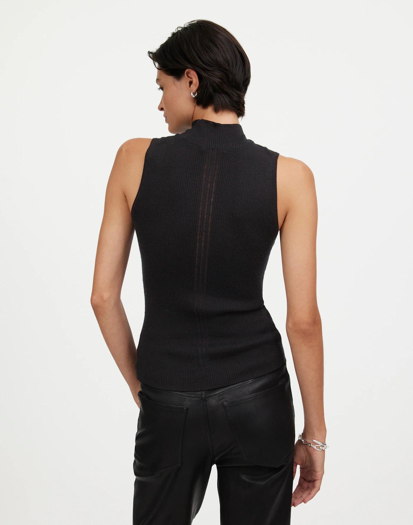 Merino Wool-Silk Sweater Tank Product Image