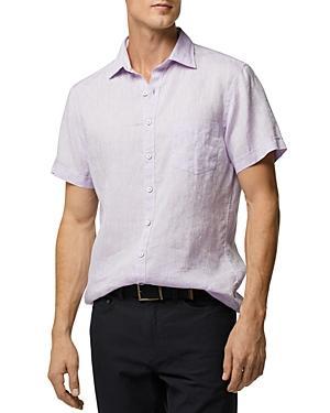 Rodd & Gunn Ellerslie Short Sleeve Linen Button-Up Shirt Product Image