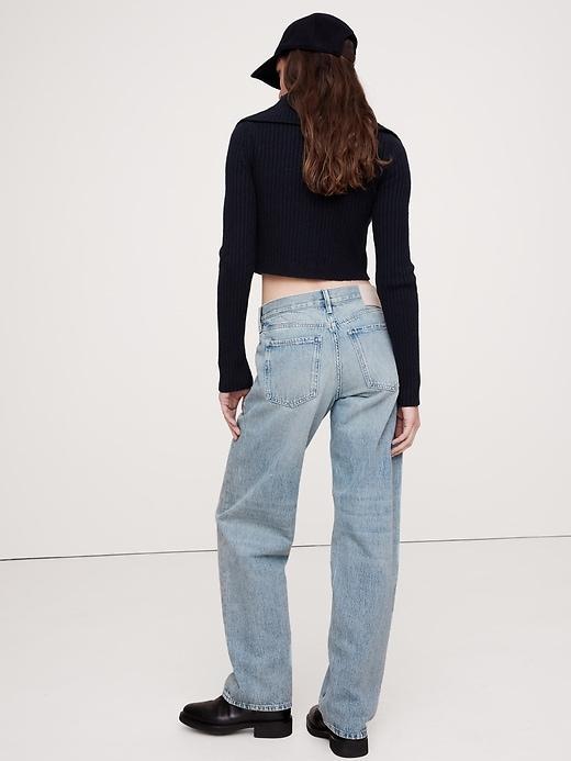 The Slouchy Straight Jean Product Image