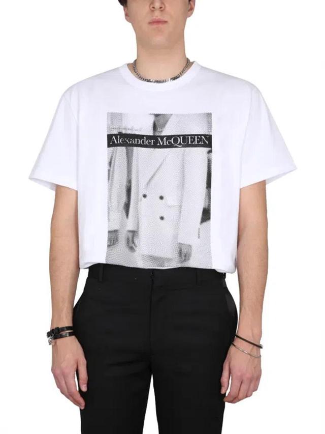 Printed T-shirt In White Product Image