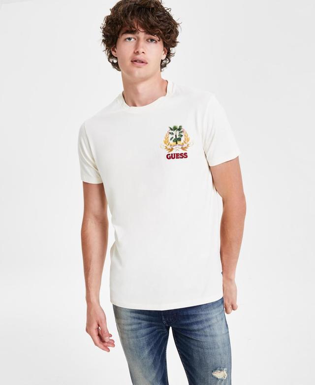 Guess Mens High Grade Palm Logo Graphic T-Shirt Product Image