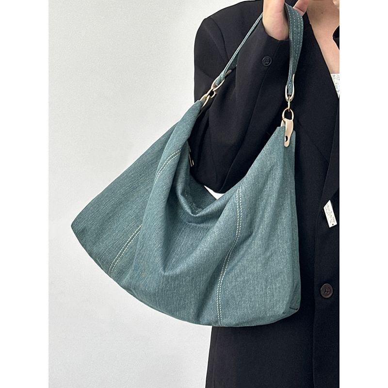 Denim Shoulder Bag Product Image