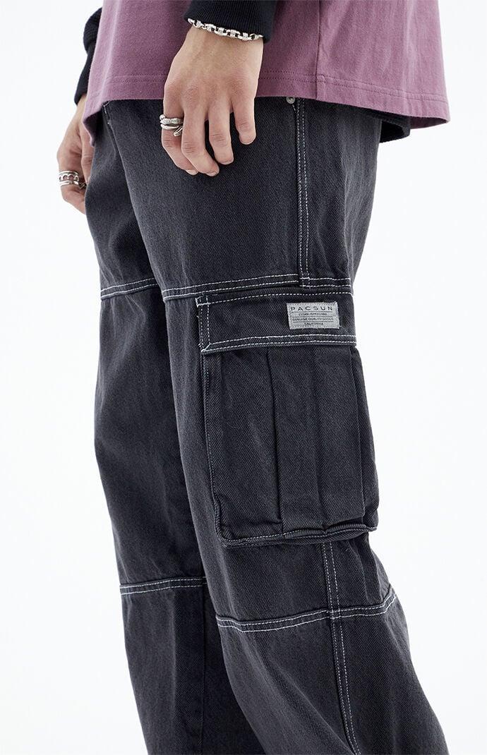 Men's Eco Extreme Baggy Cargo Jeans - 31W x 32L Product Image