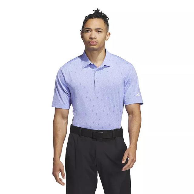 Mens adidas Ultimate365 Allover Print Polo Shirt Product Image