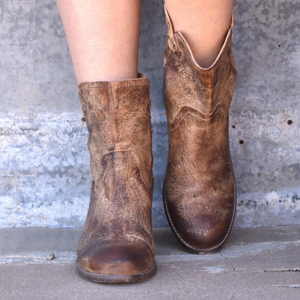 Brown Weathered Leather Boot* Product Image