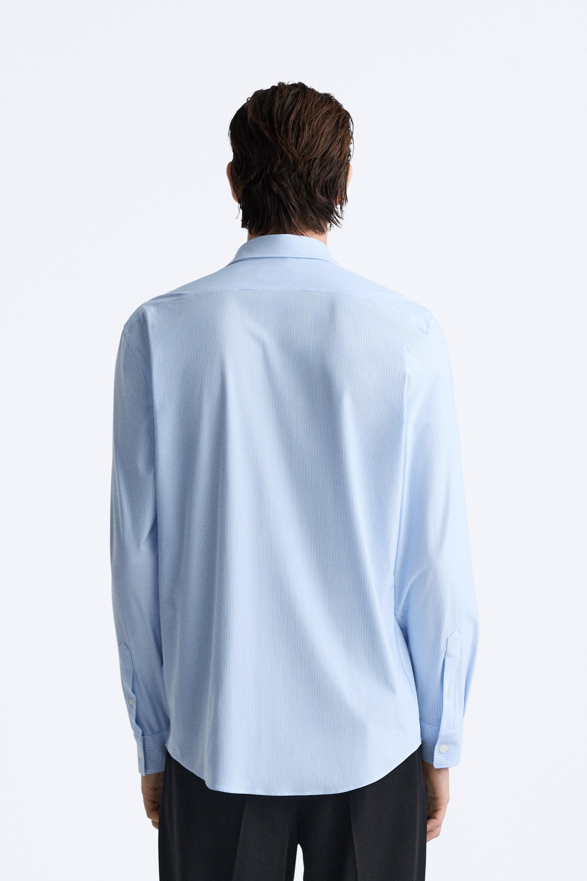 STRIPED STRETCH SHIRT Product Image