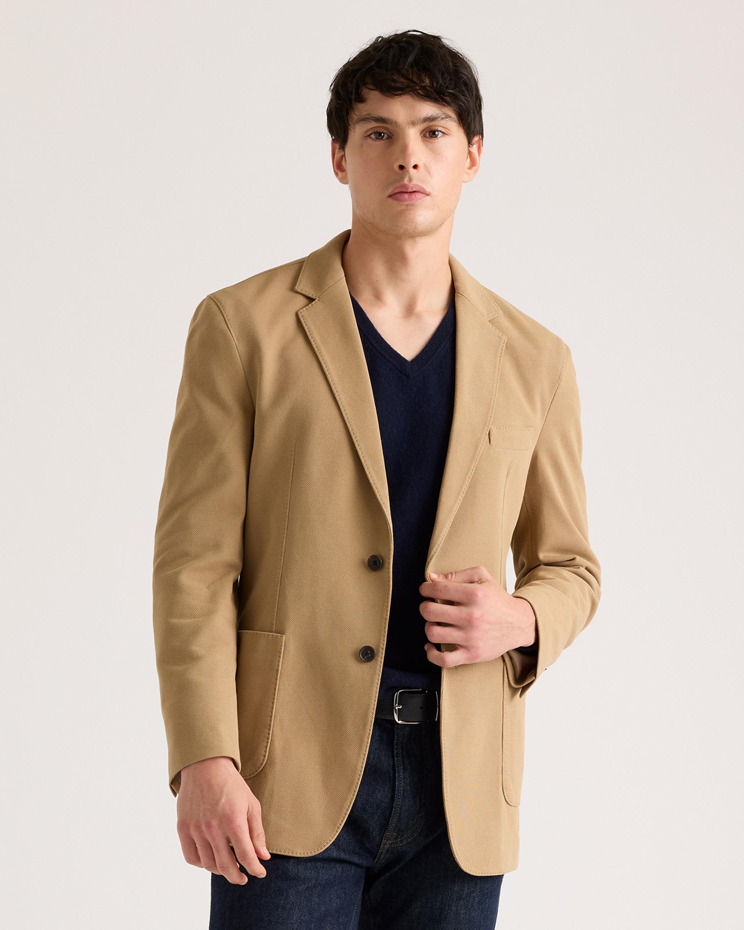 Cotton Pique Blazer Product Image