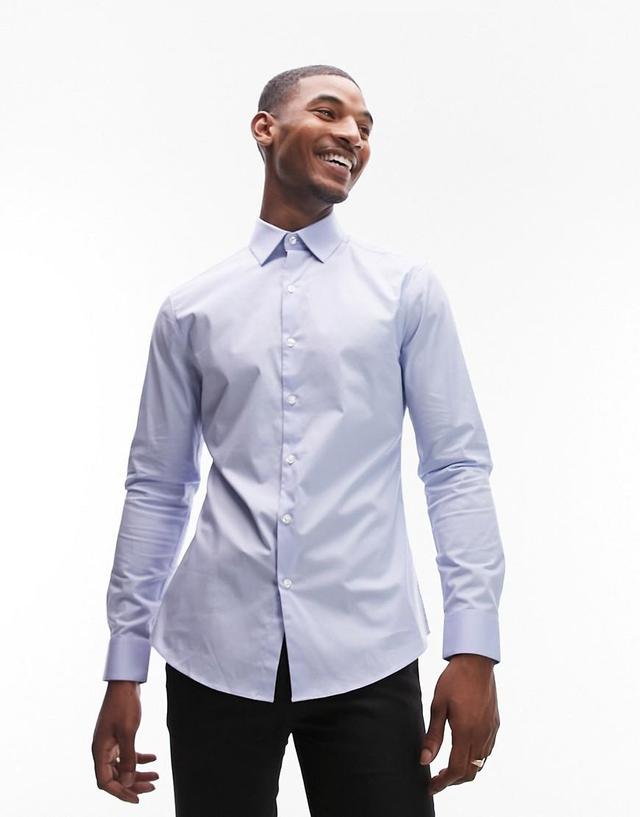 Topman long sleeve formal stretch shirt Product Image