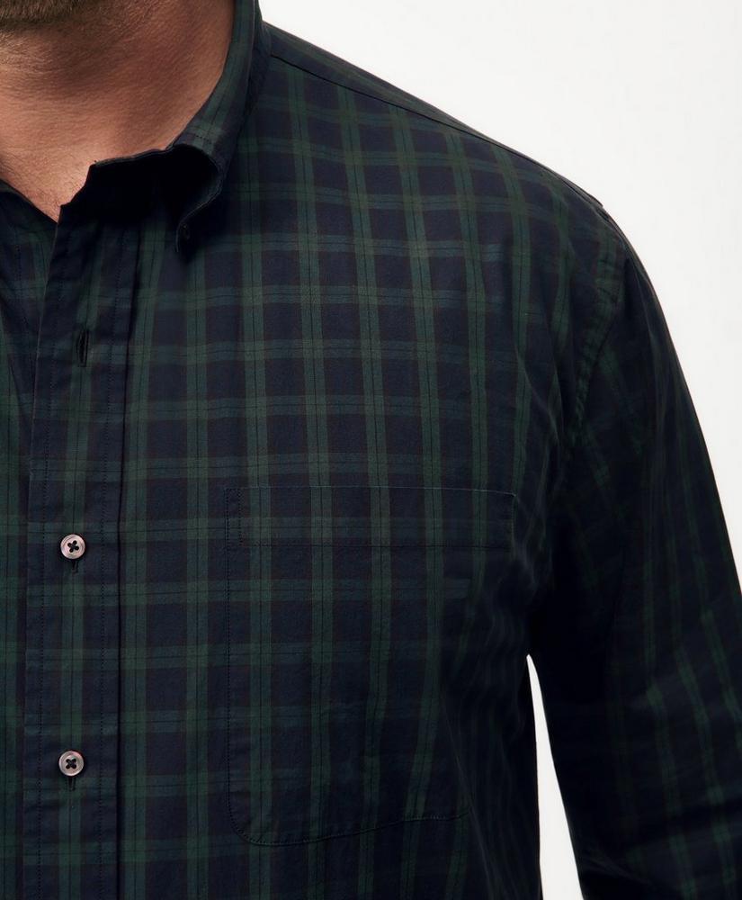 Big & Tall Friday Shirt, Poplin Black Watch Product Image