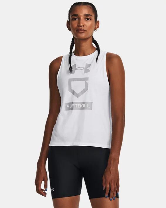 Women's UA Softball Icon Logo Tank Product Image