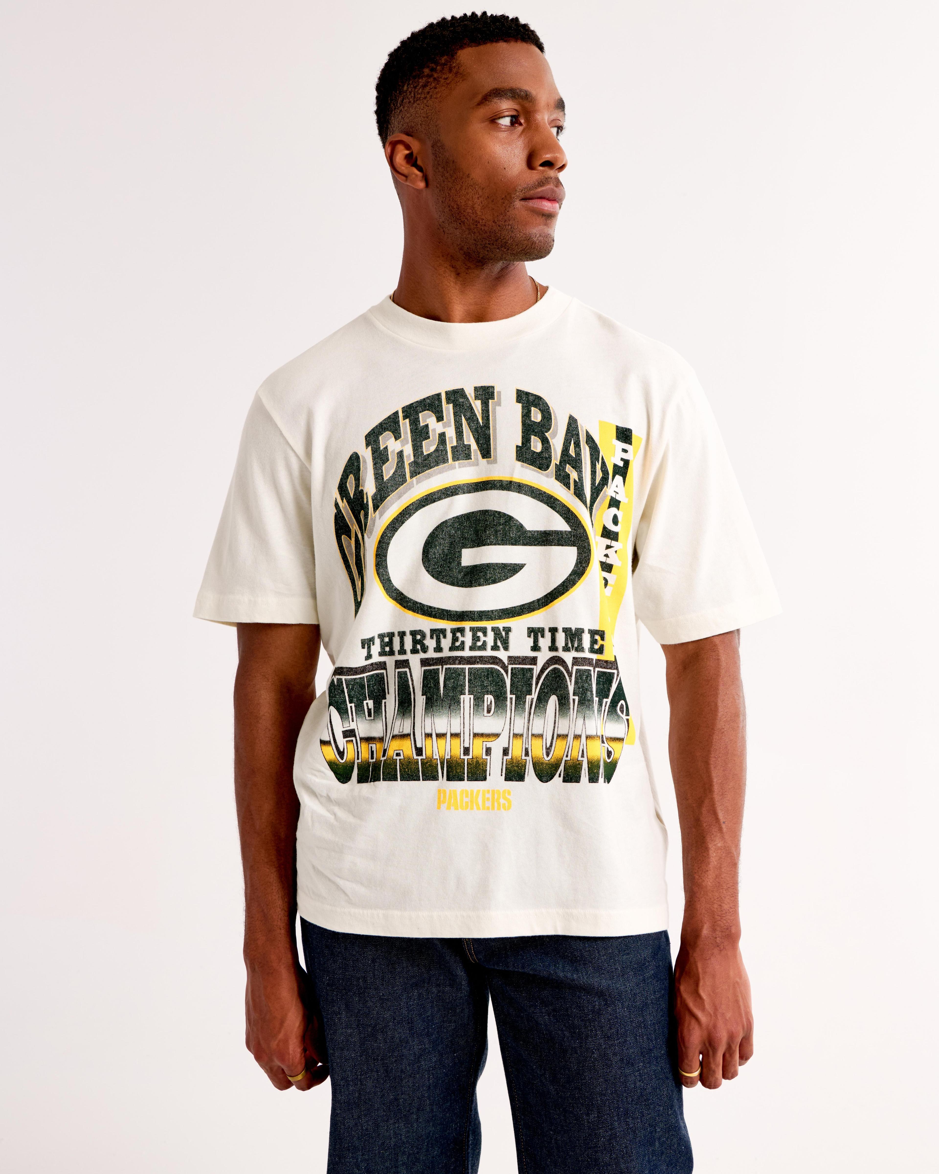 Green Bay Packers Vintage-Inspired Graphic Tee Product Image