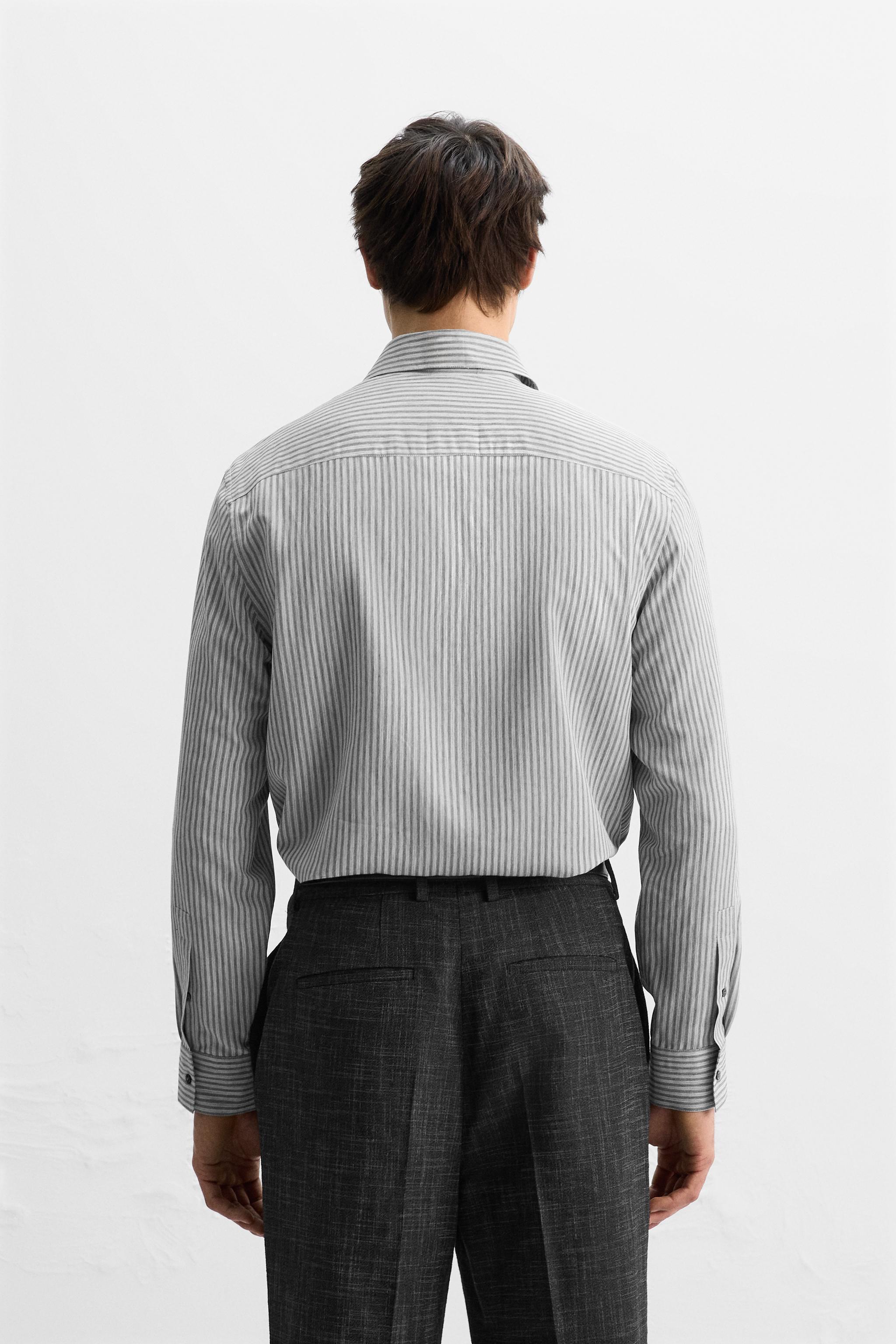 FLOWY STRIPED SHIRT Product Image