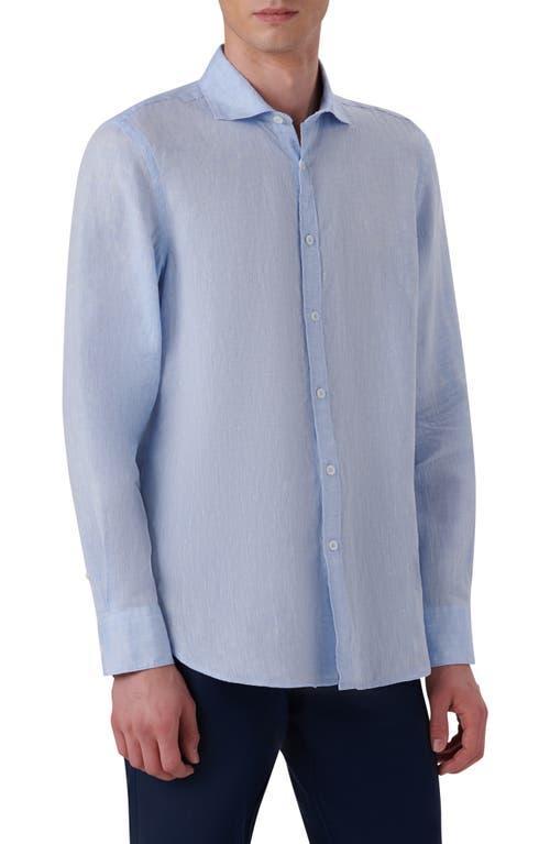 Mens Linen Sport Shirt Product Image