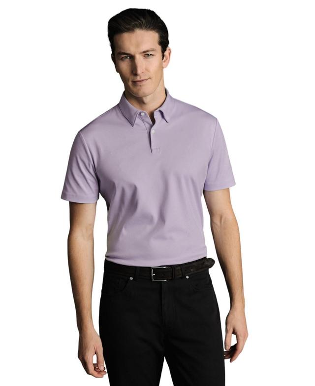 Charles Tyrwhitt Mens Plain Short Sleeve Jersey Polo Product Image