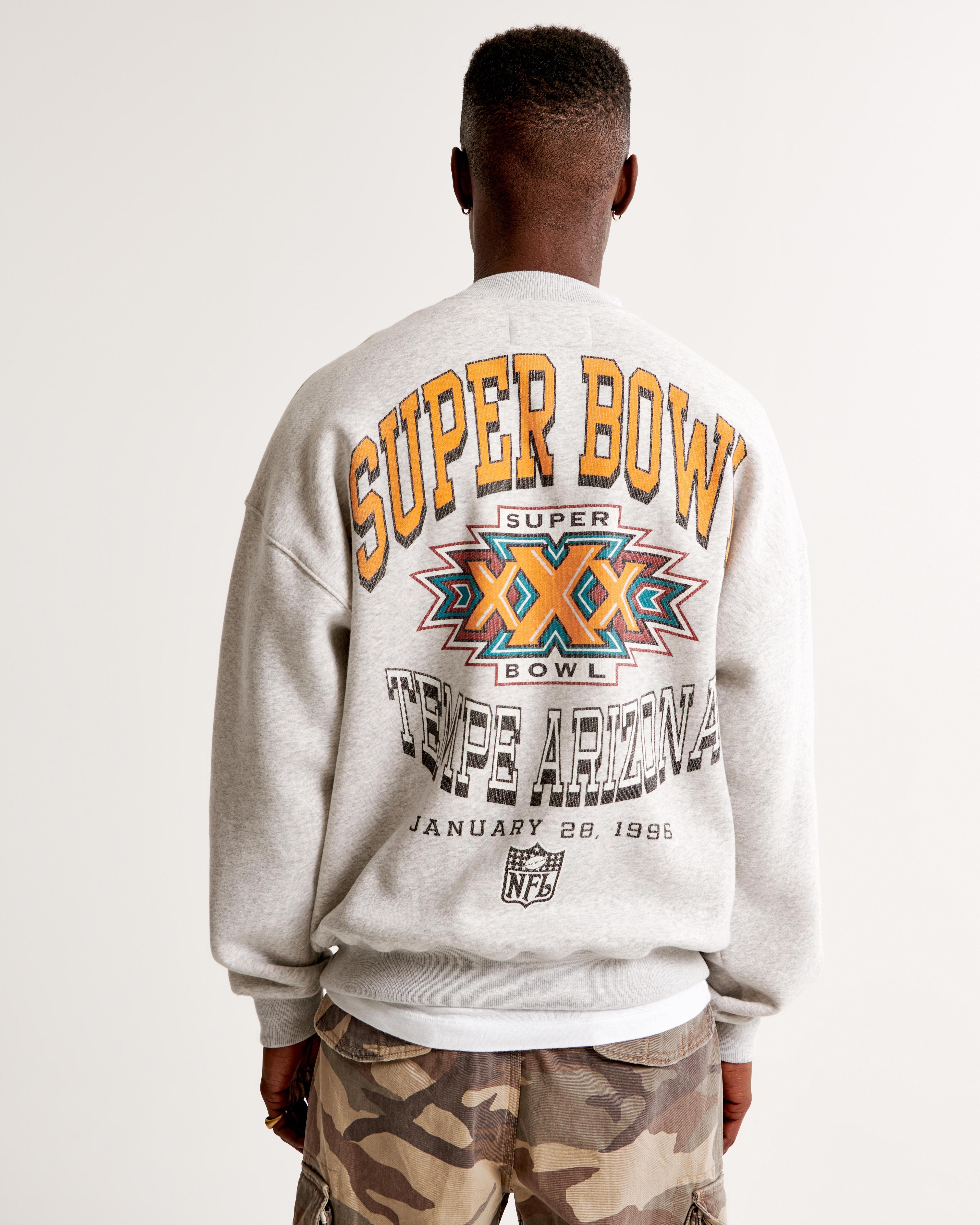 Vintage Super Bowl Graphic Crew Sweatshirt Product Image