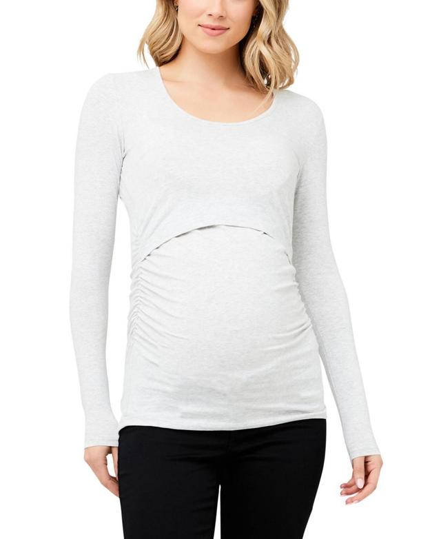 Maternity Organic Cotton Lift Up Nursing Top Product Image