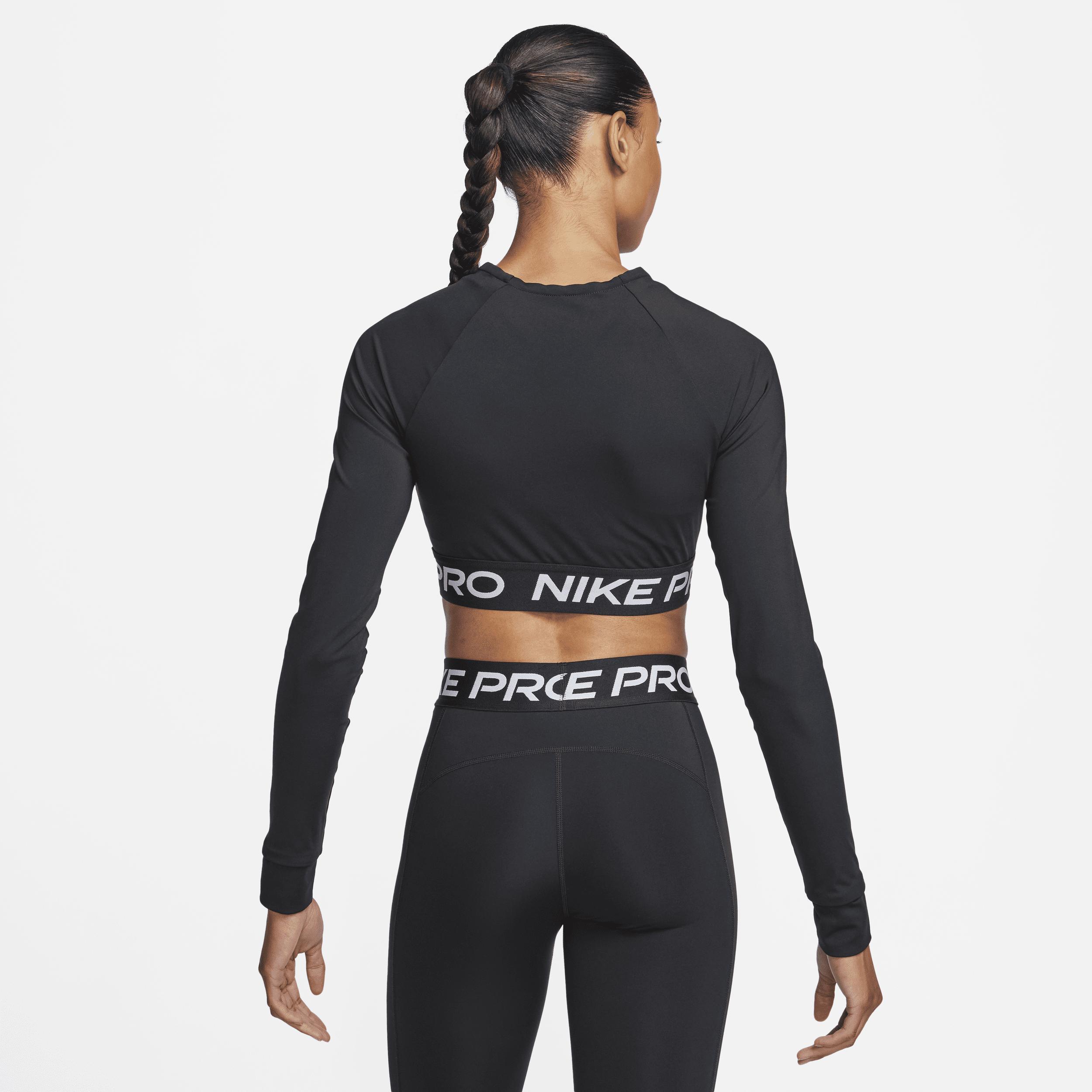 Women's Nike Pro 365 Dri-FIT Cropped Long-Sleeve Top Product Image