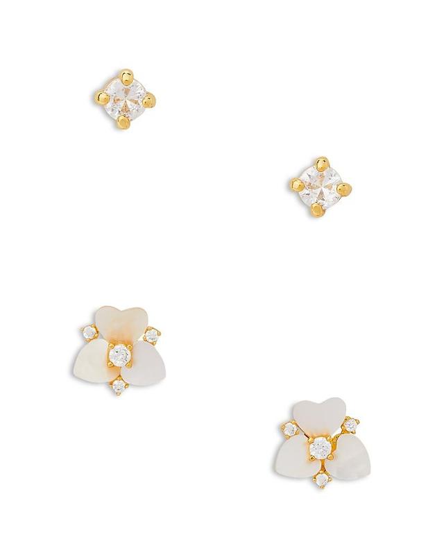 Kate Spade Precious Pansy Studs Set Product Image