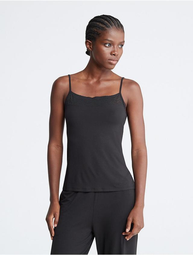 Calvin Klein Womens Intrinsic Camisole - Black - L Product Image