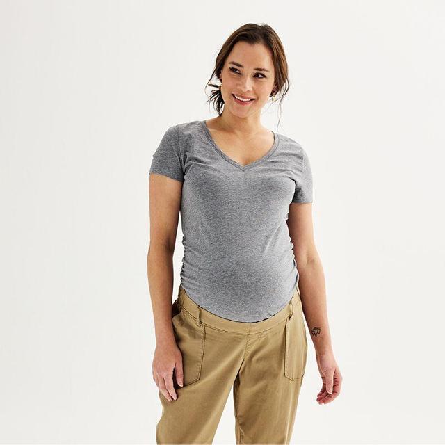 Maternity Sonoma Goods For Life Over The Belly Utility Joggers, Womens Product Image