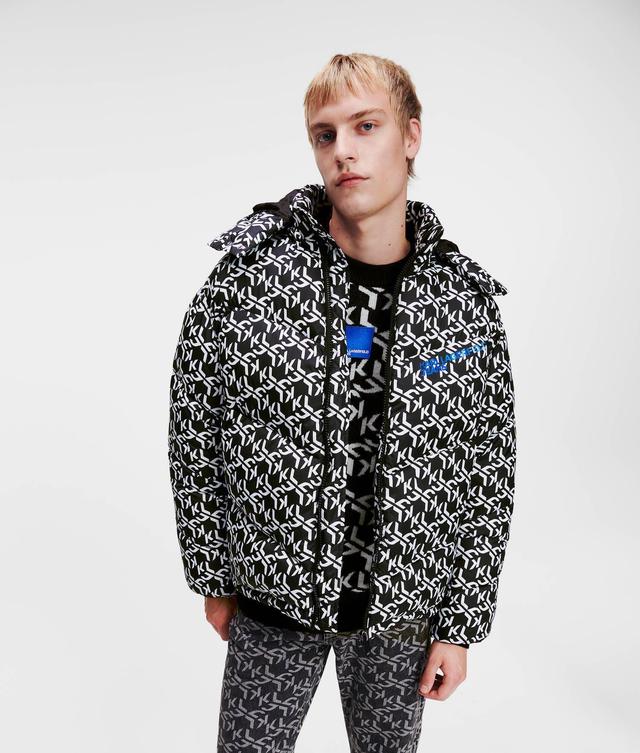 KLJ MONOGRAM PUFFER JACKET Product Image