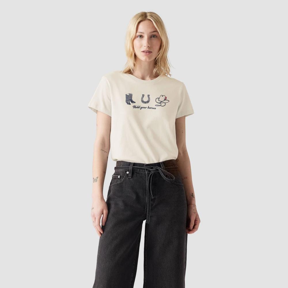 Womens Levis Logo Perfect Tee Product Image