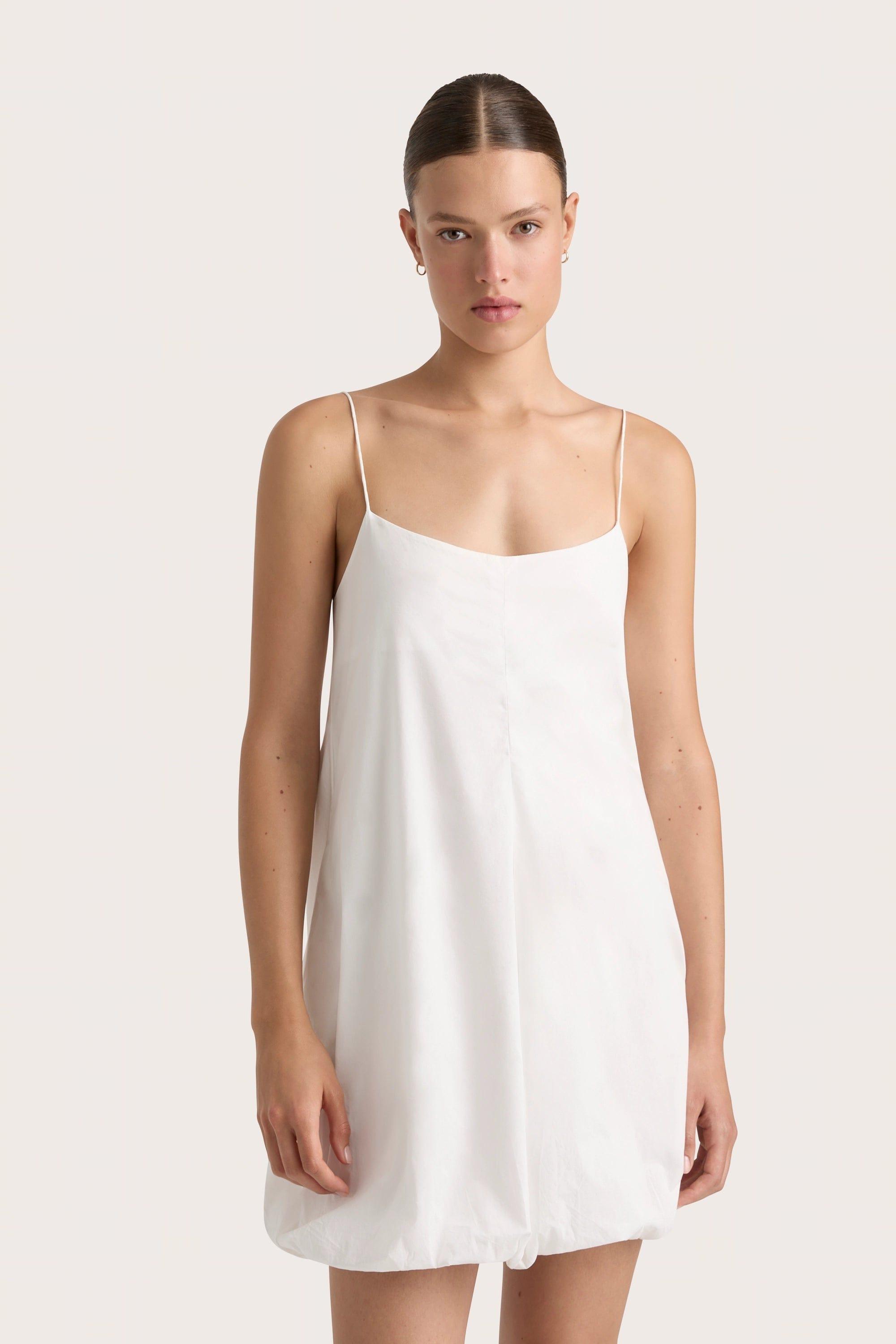 Anais Mini Dress White Product Image