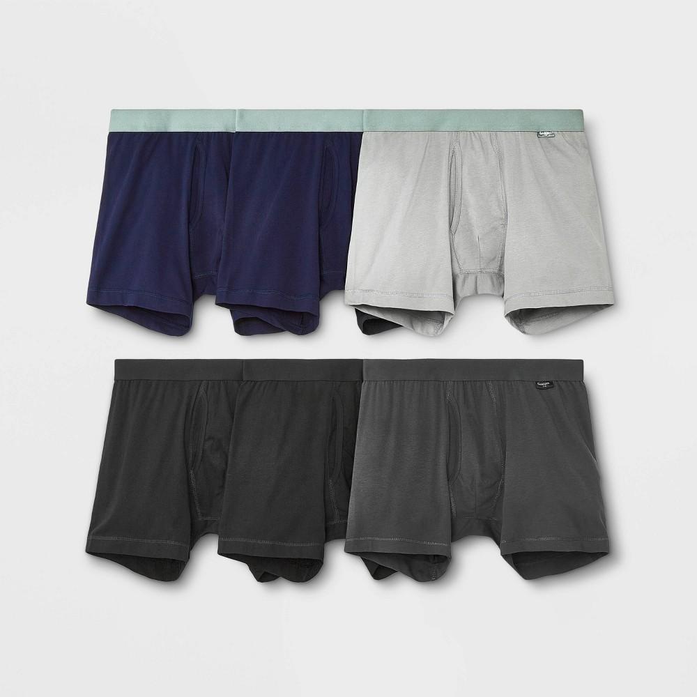 Mens 5+1 Bonus Pack Boxer Briefs - Goodfellow & Co Colors May Vary XL Product Image