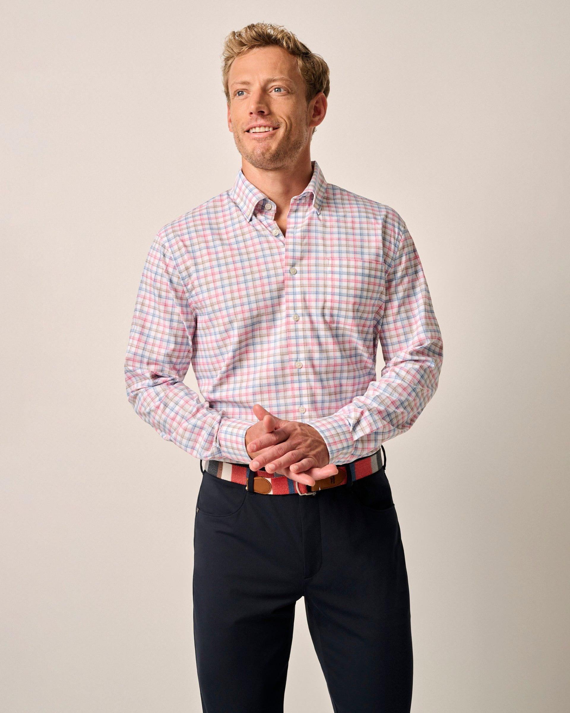 johnnie-O Performance Button Up Shirt - Hauser Product Image