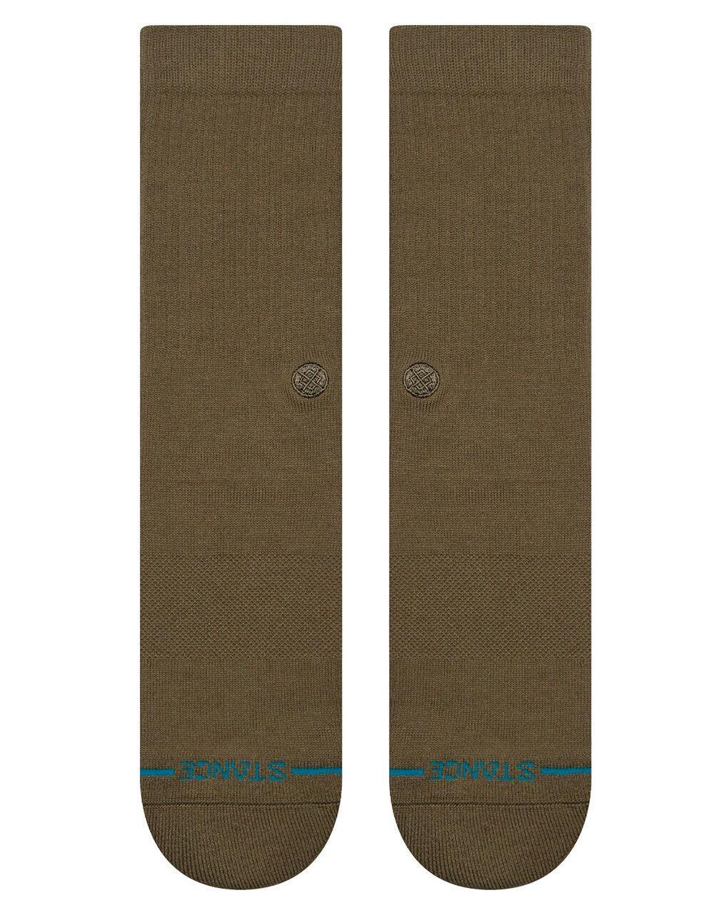 STANCE Icon Organic Mens Crew Socks Product Image