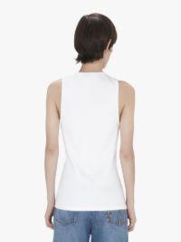 TANK TOP WITH ANCHOR LOGO EMBROIDERY in white | JW Anderson US  Product Image