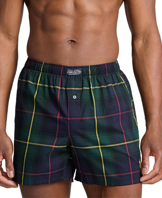 Polo Ralph Lauren Mens Plaid Woven Boxers - RADCLIFF PLAID Product Image