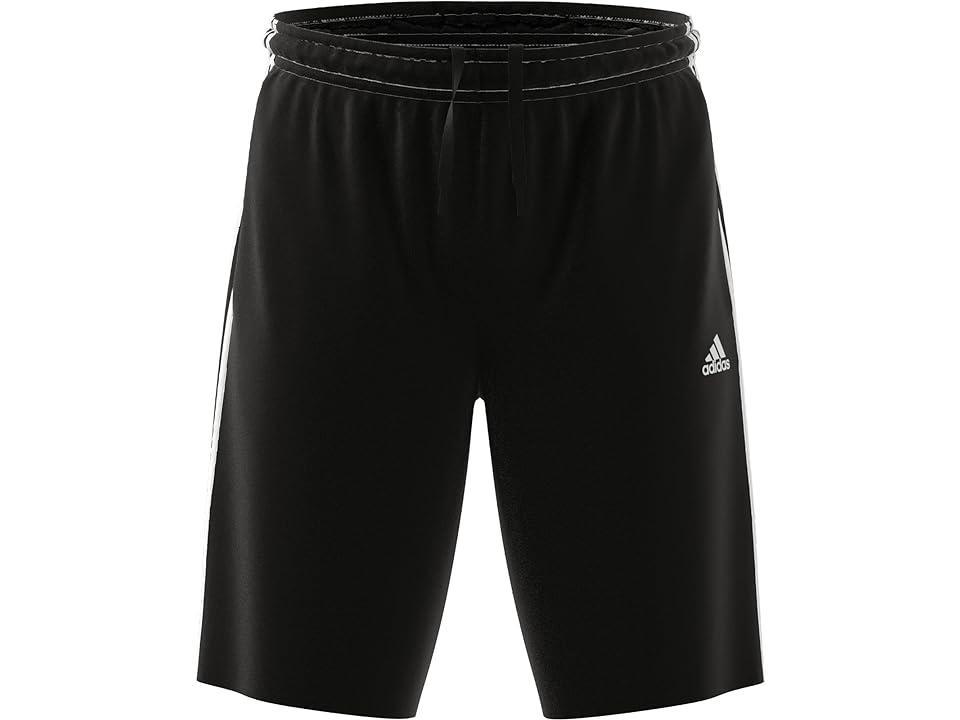 adidas Mens Tricot Striped 10 Shorts - White Product Image