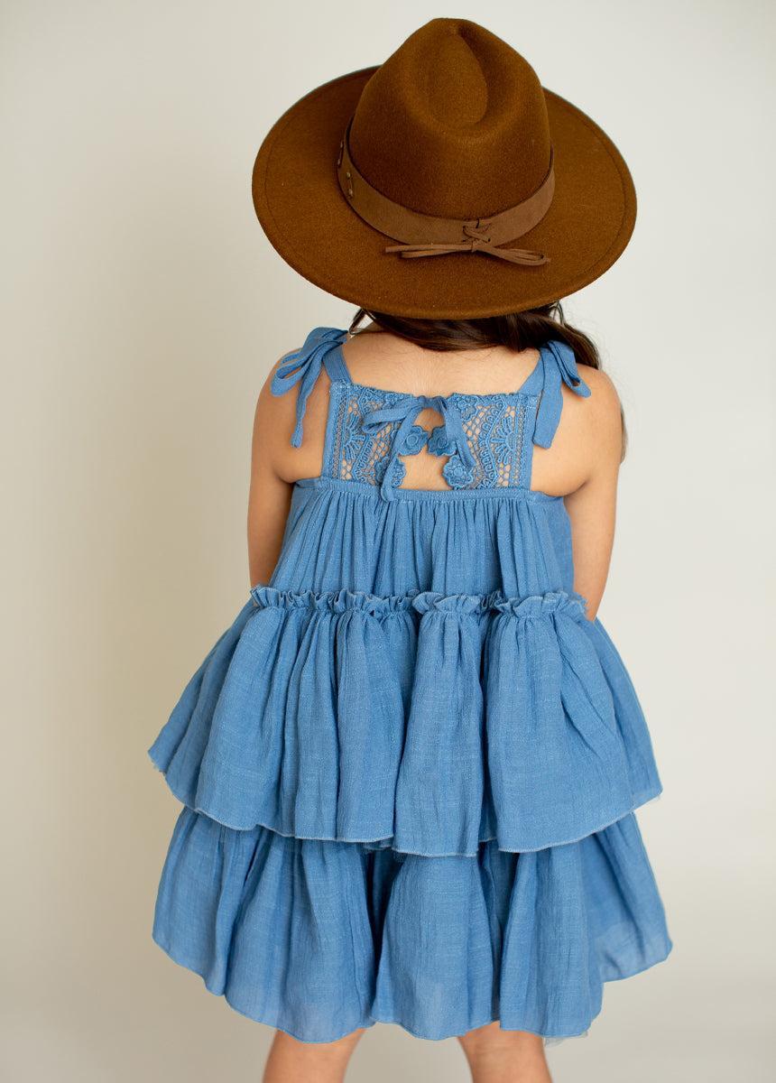 Banyu Dress in Cornflower Product Image