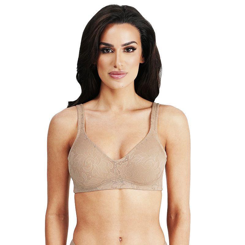 Jolie Jacquard Wire-Free Minimizer Bra Product Image