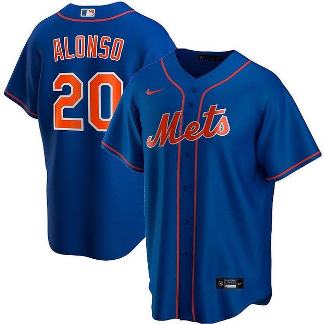 Mens Nike Pete Alonso Royal New York Mets Alternate Replica Player Name Jersey Product Image