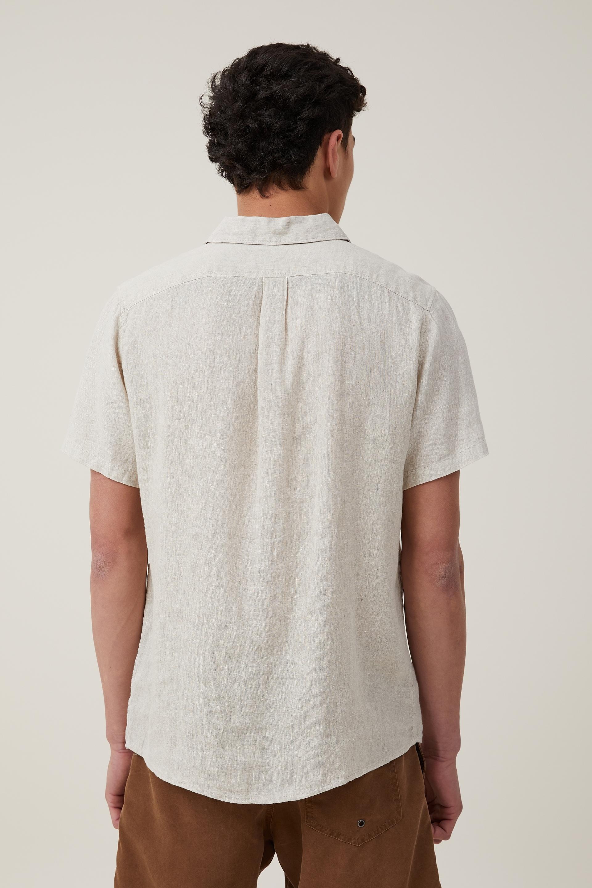 Linen Short Sleeve Shirt Product Image