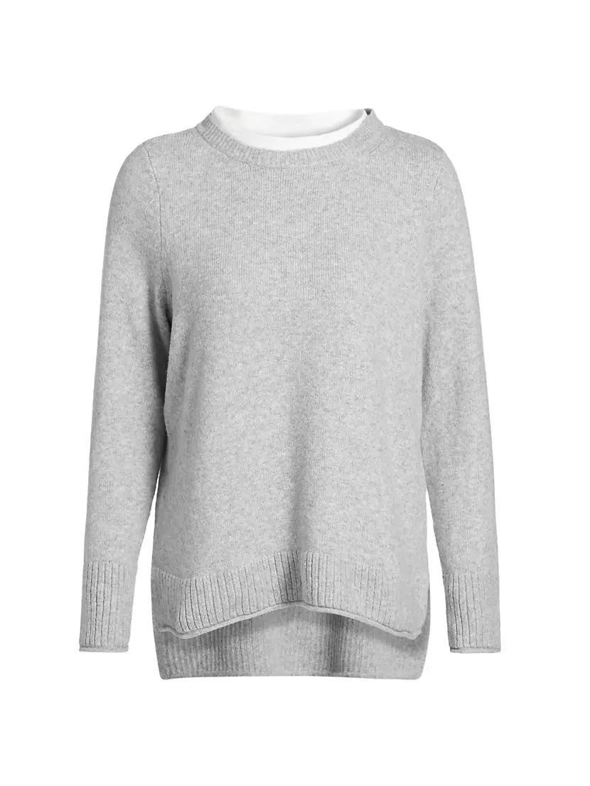 Layered Crewneck Sweater product image