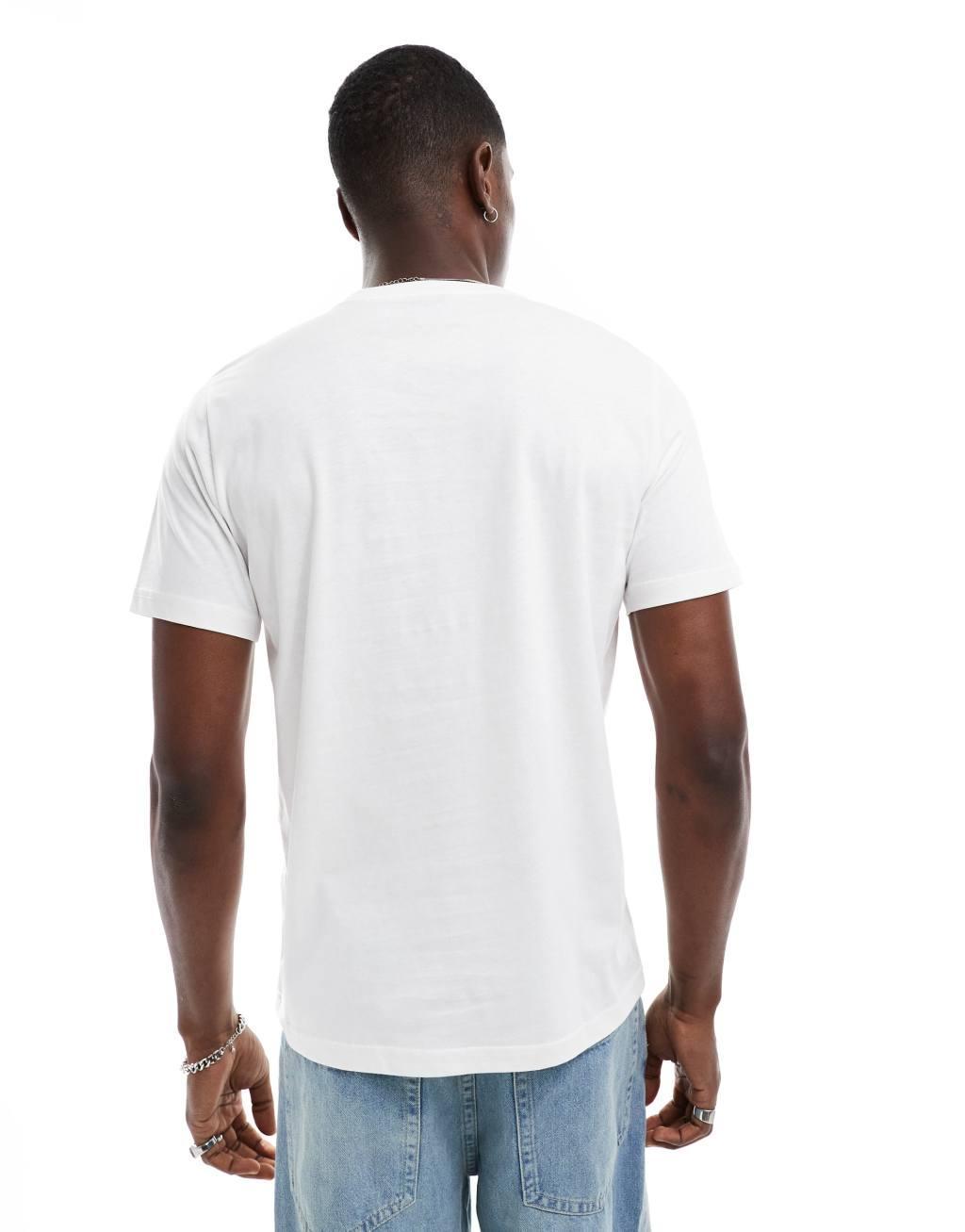 PS Paul Smith T-shirt with cards print in white Product Image