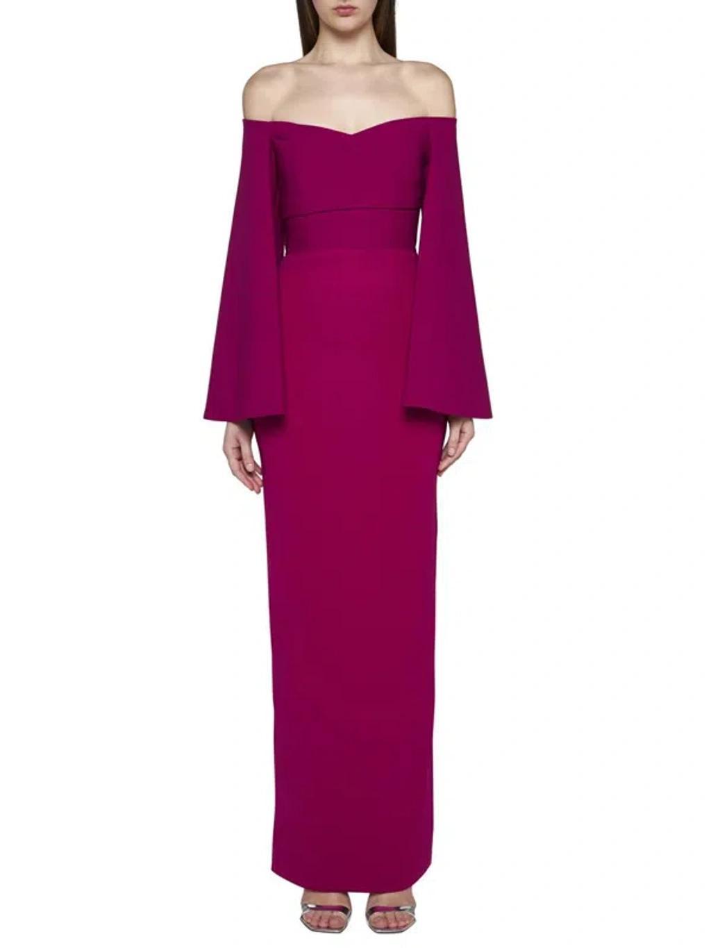 Eliana Maxi Dress In Pink Product Image