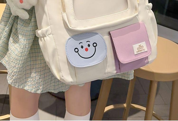 Cartoon Patterned Nylon Crossbody Tote Bag Product Image