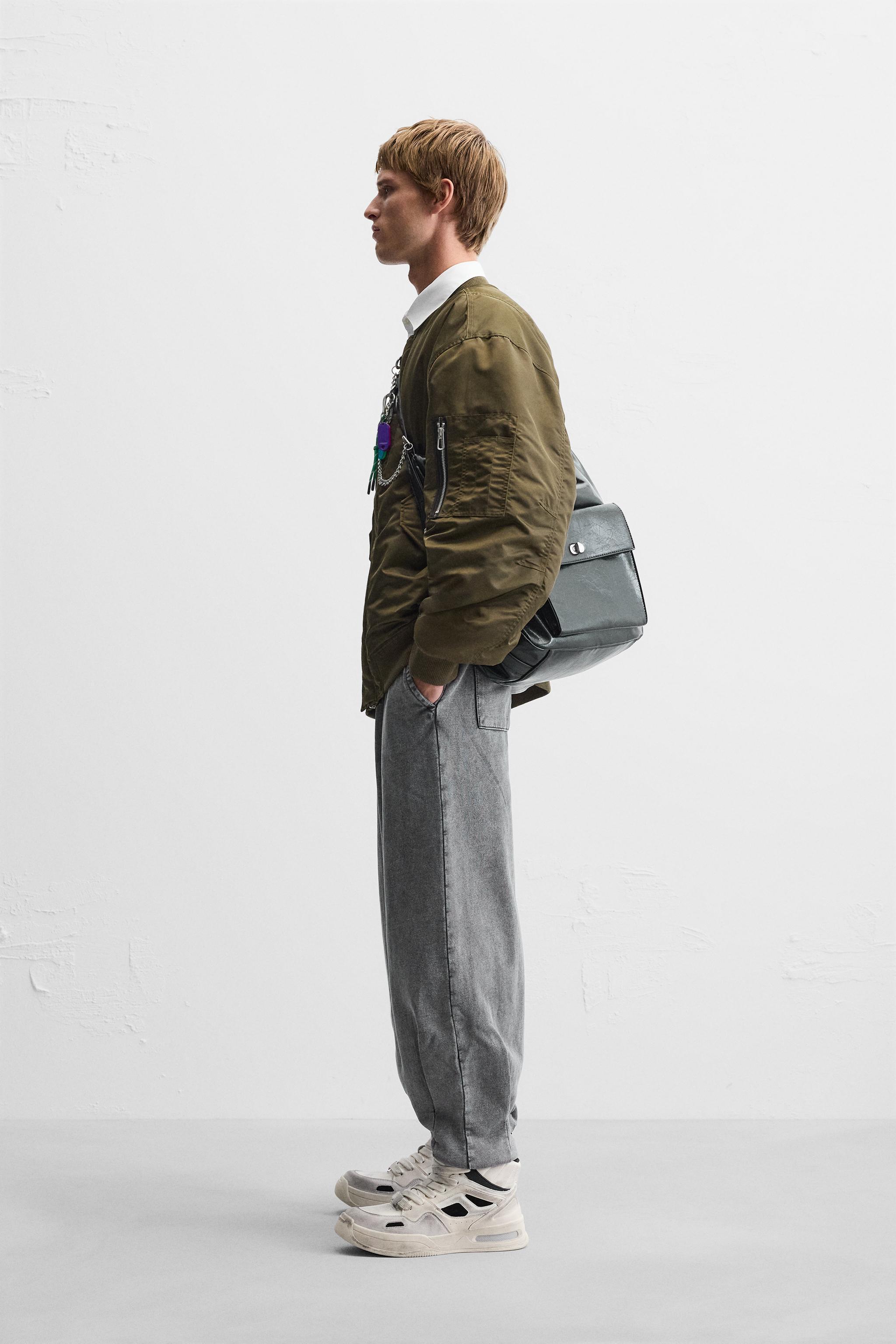 OVERSIZED WASHED JOGGER PANTS Product Image