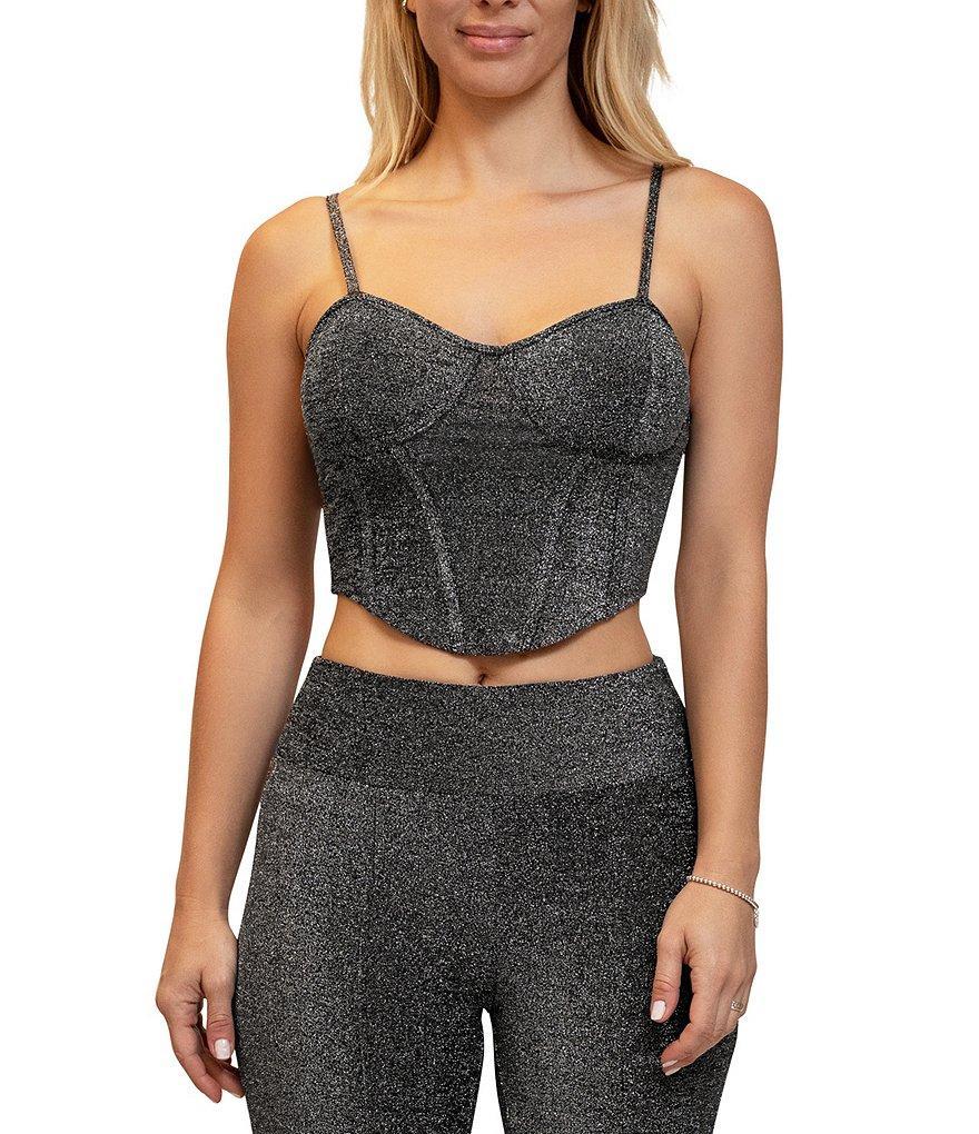 Stevie by Steve Madden Curved Hem Bustier Top product image