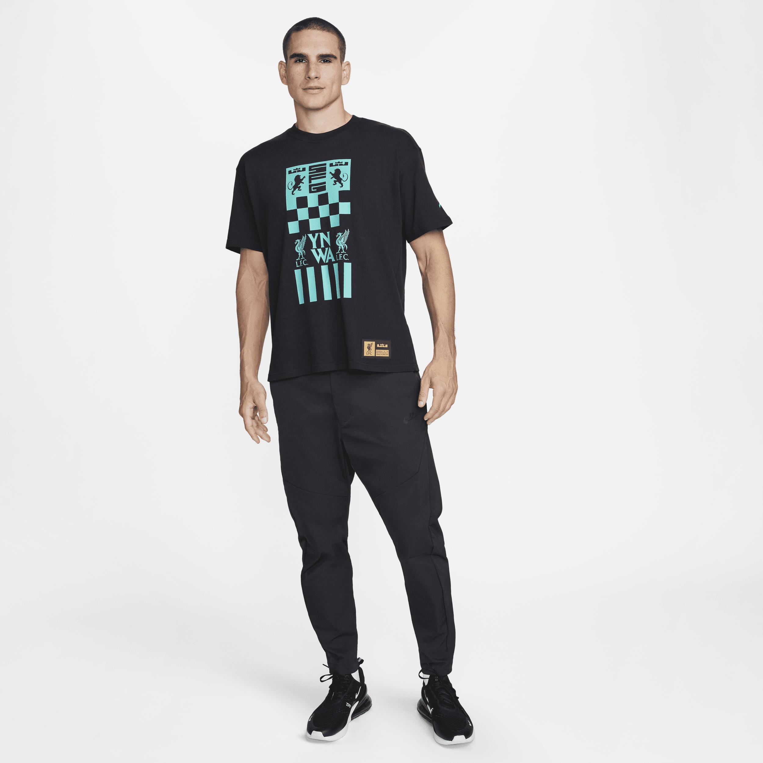 LeBron x Liverpool FC Nike Men's Max90 Soccer T-Shirt Product Image