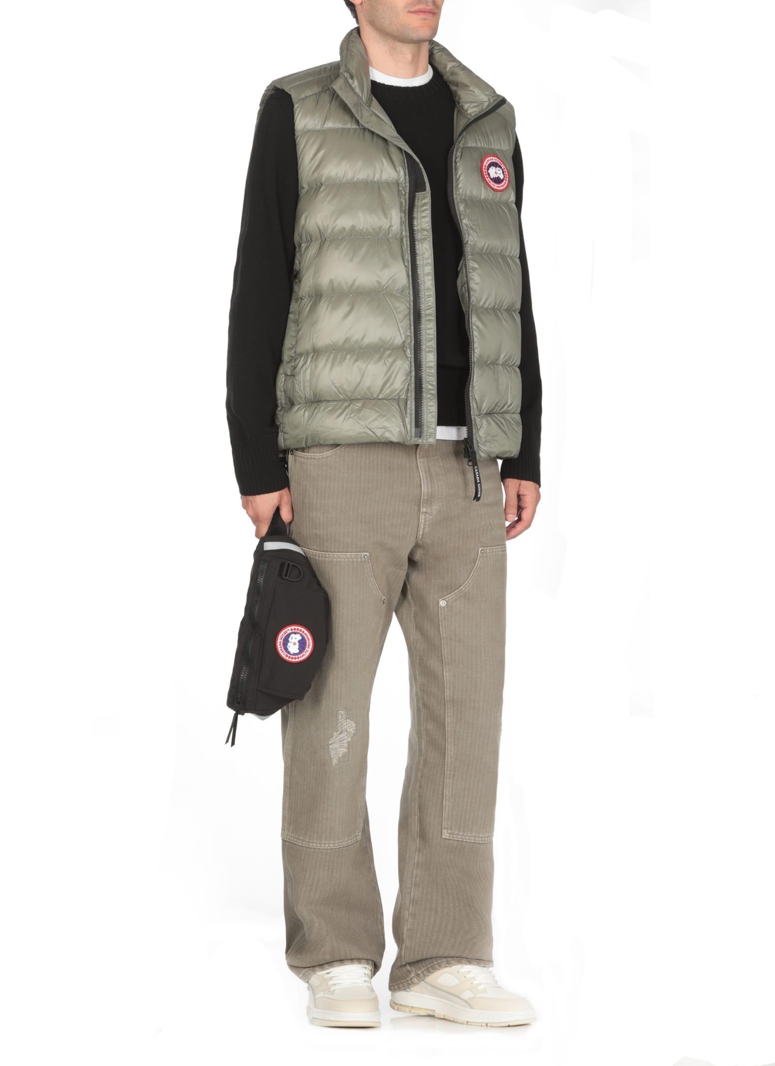 CANADA GOOSE Crofton Gilet Green Product Image