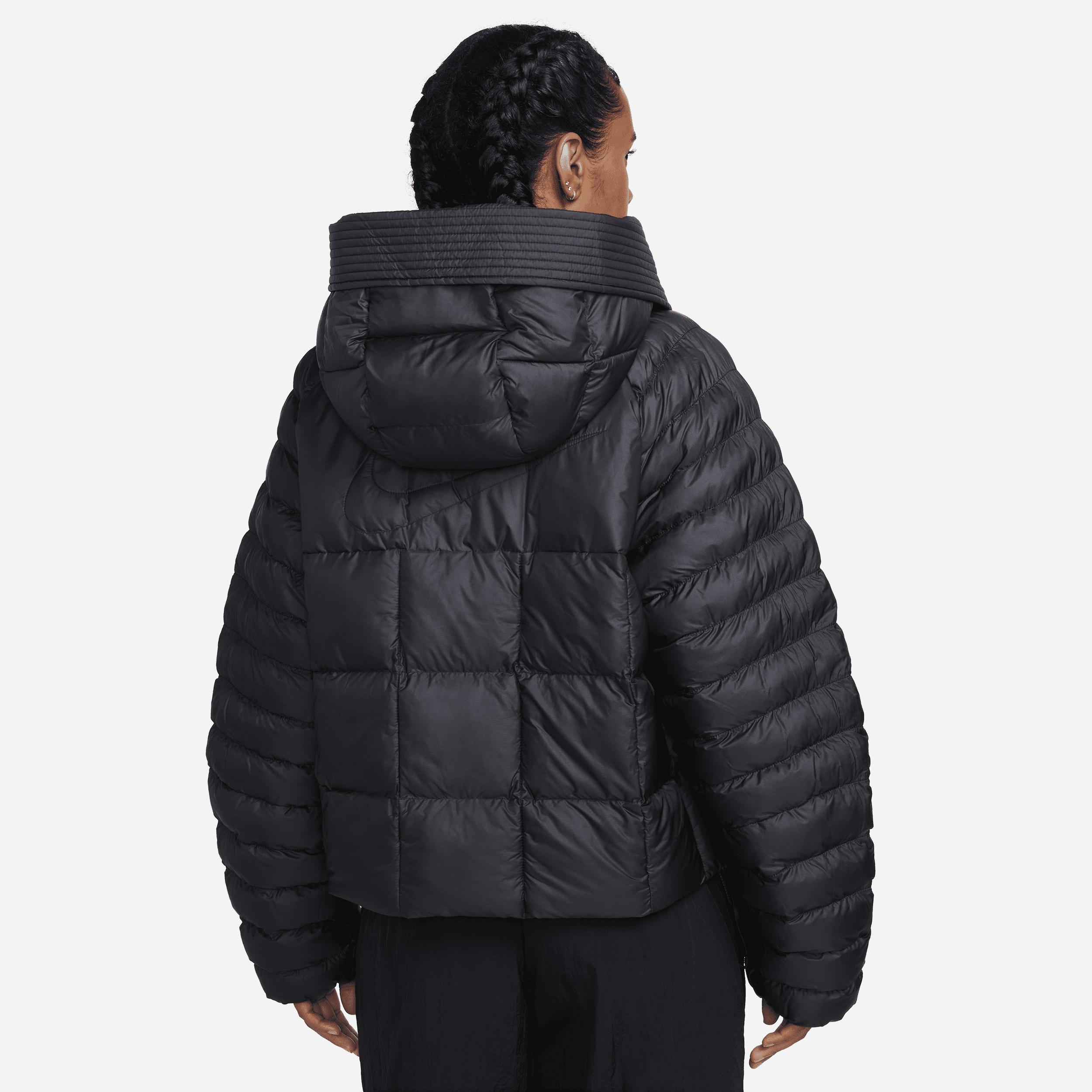 Nike Sportswear Swoosh Puffer PrimaLoft® Women's Therma-FIT Oversized Hooded Jacket Product Image