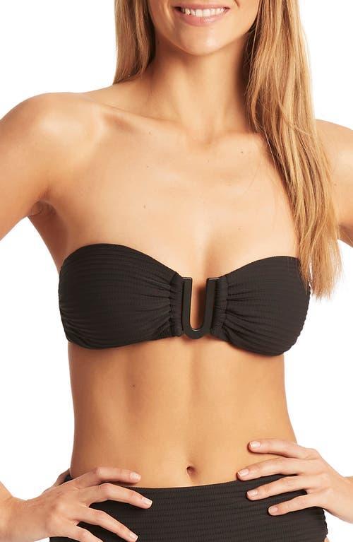 Sea Level U-Bar Bandeau Bikini Top Product Image