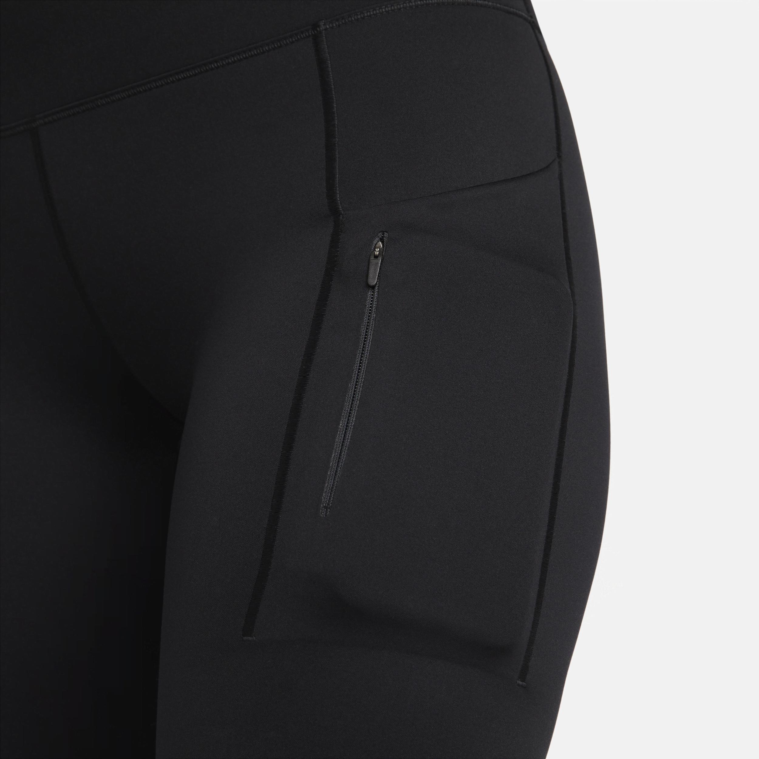 Nike Go Women's Firm-Support High-Waisted Capri Leggings with Pockets Product Image