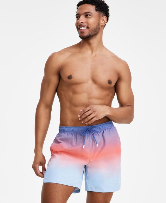 Boss by Hugo Boss Mens Color Gradient 5.9 Swim Trunks, Created for Macys Product Image